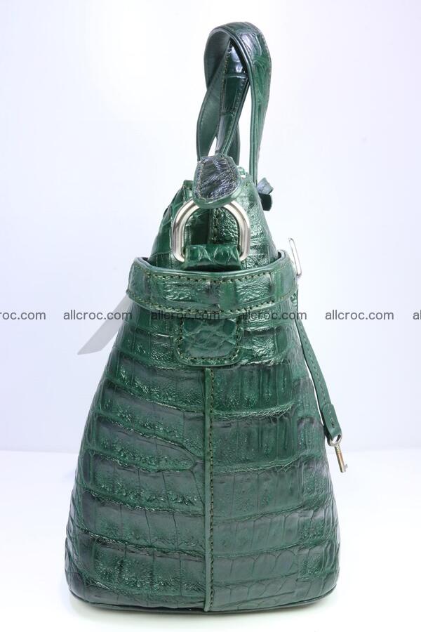 Genuine crocodile handbag for ladies 047 Foto 4
