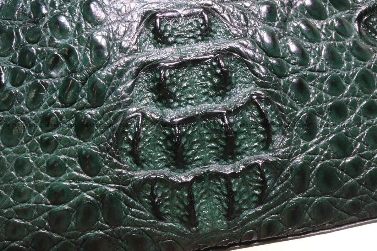 Genuine crocodile handbag for ladies 047 Foto 6