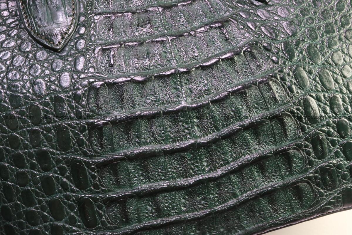 Genuine crocodile handbag for ladies 047 Foto 9