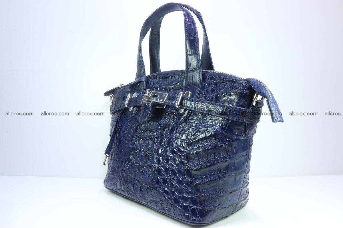 Genuine crocodile handbag for ladies 048 Foto 3
