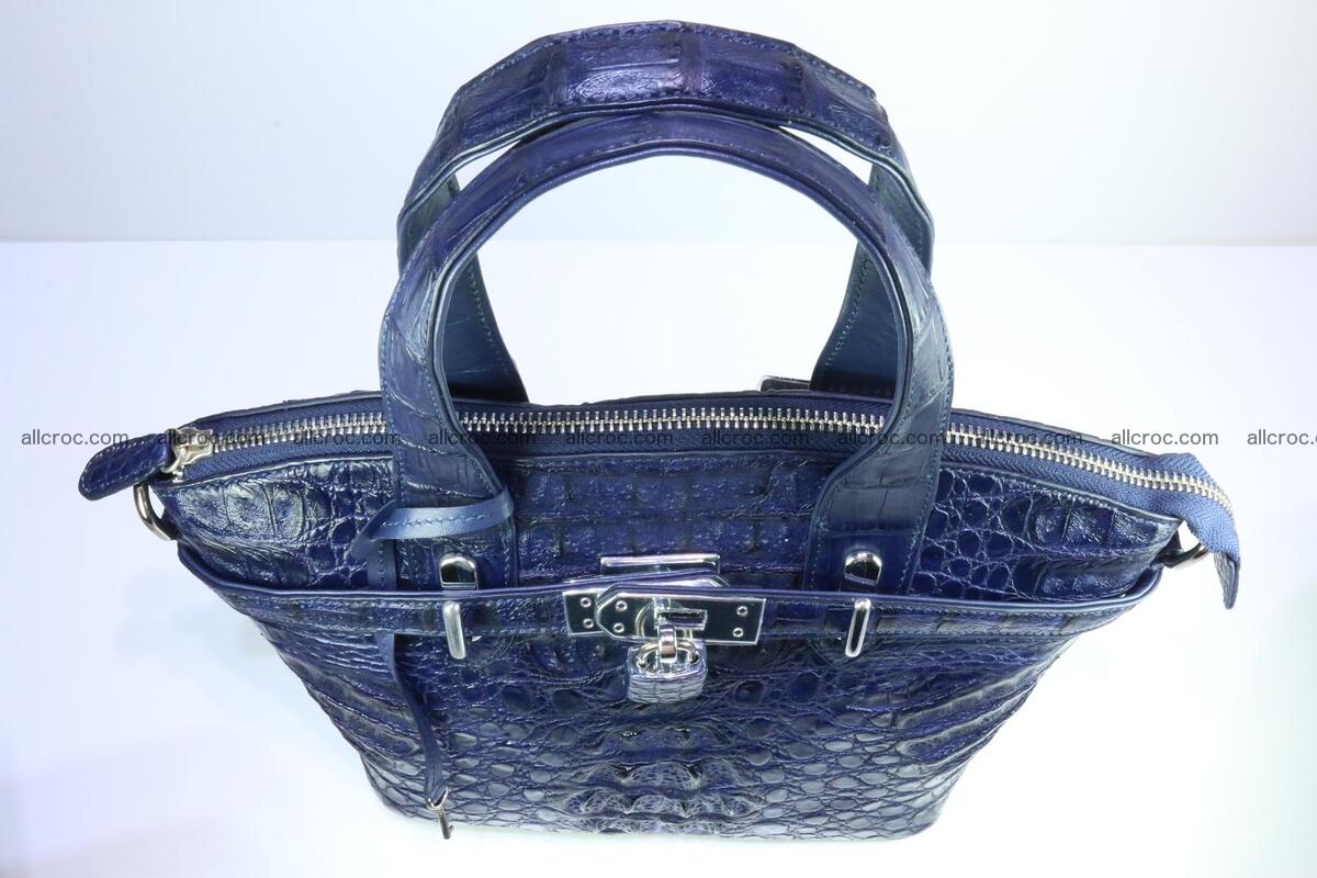 Genuine crocodile handbag for ladies 048 Foto 6