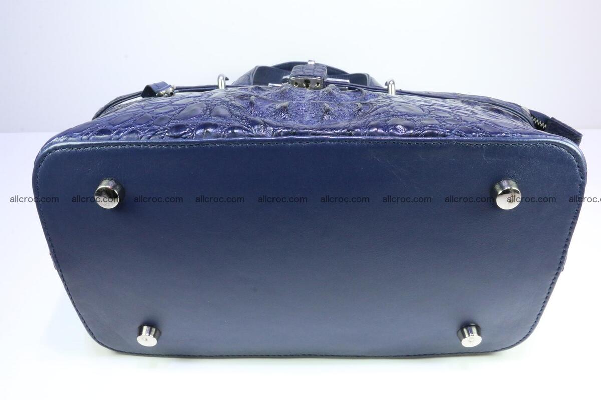Genuine crocodile handbag for ladies 048 Foto 12