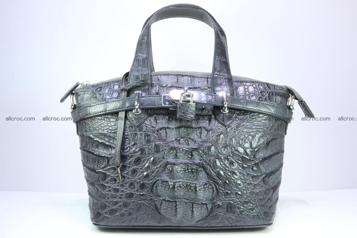 Genuine crocodile handbag for ladies 049 Foto 0