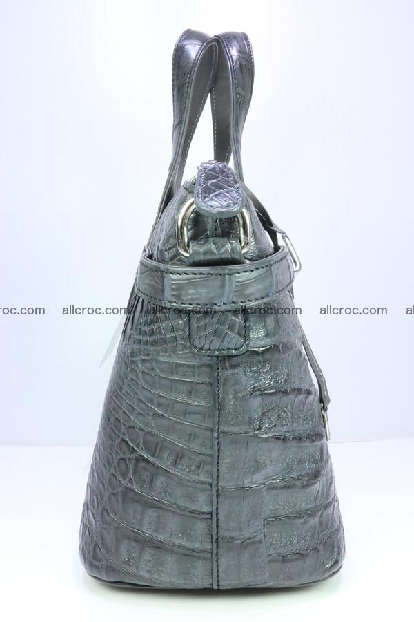 Genuine crocodile handbag for ladies 049 Foto 3