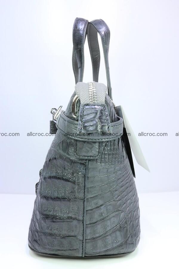 Genuine crocodile handbag for ladies 049 Foto 5