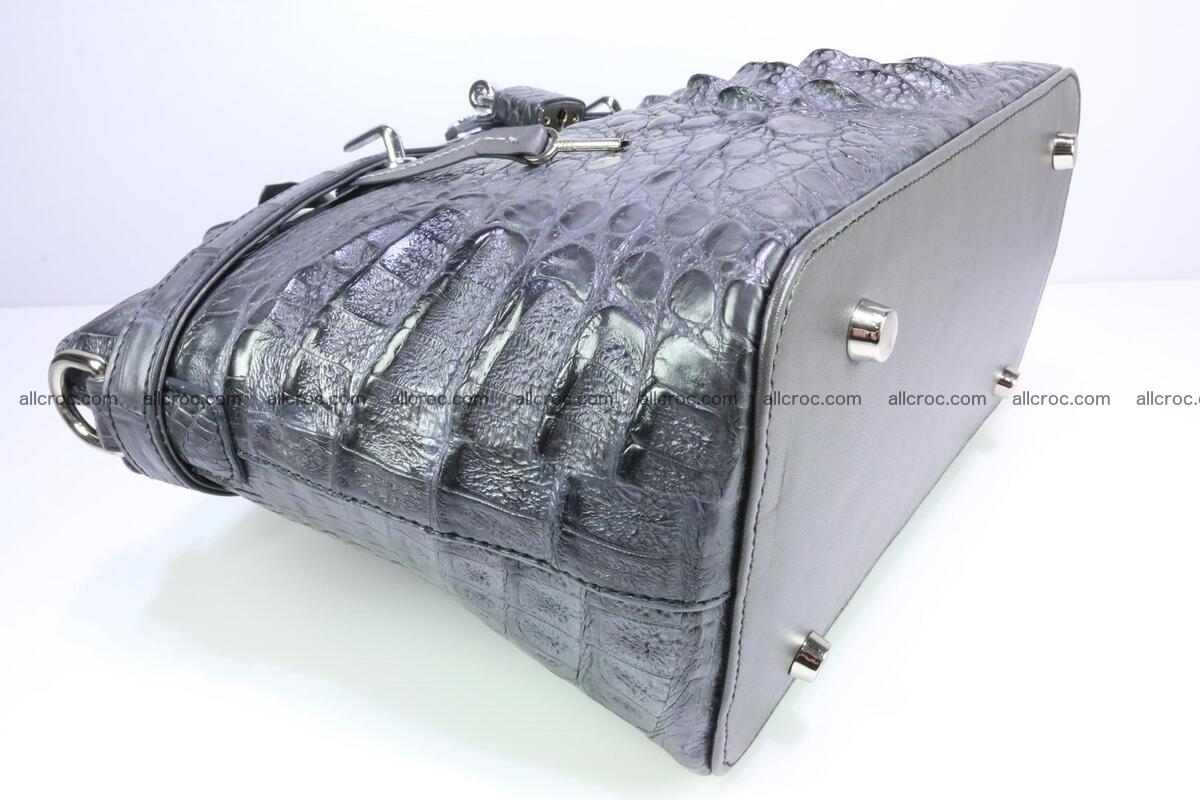 Genuine crocodile handbag for ladies 049 Foto 12