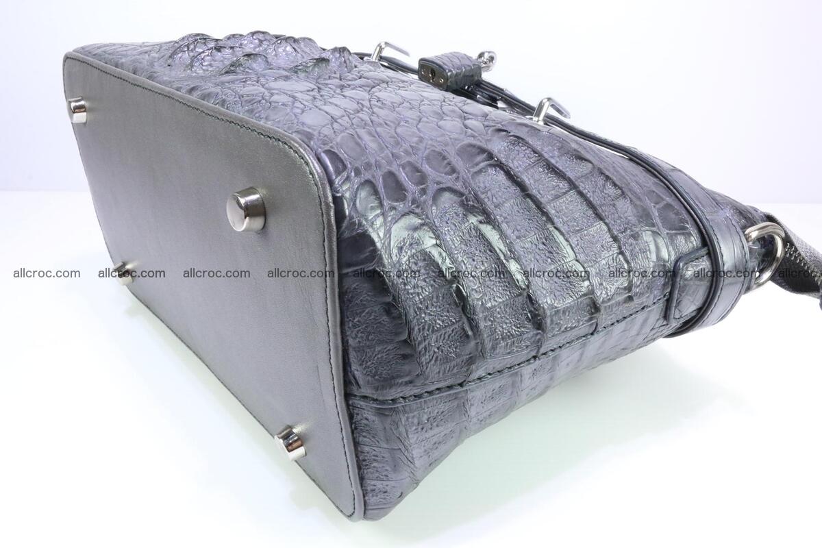 Genuine crocodile handbag for ladies 049 Foto 11