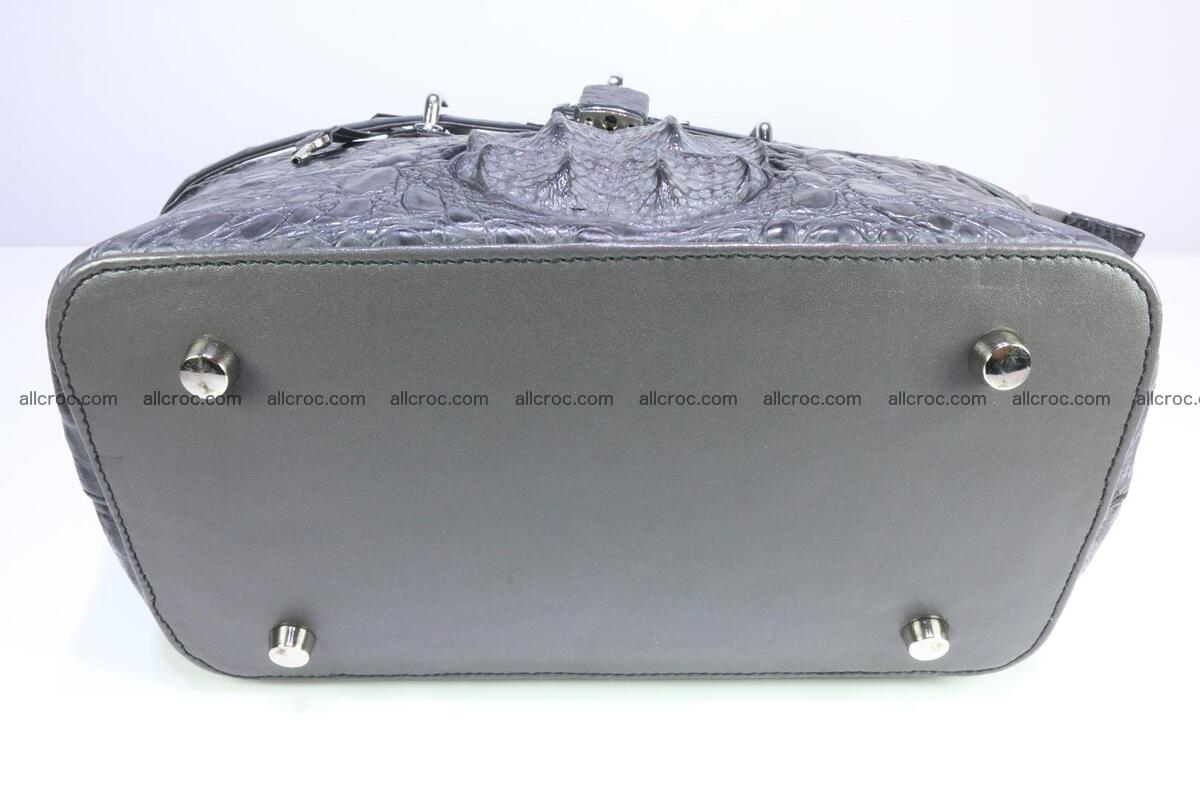 Genuine crocodile handbag for ladies 049 Foto 10