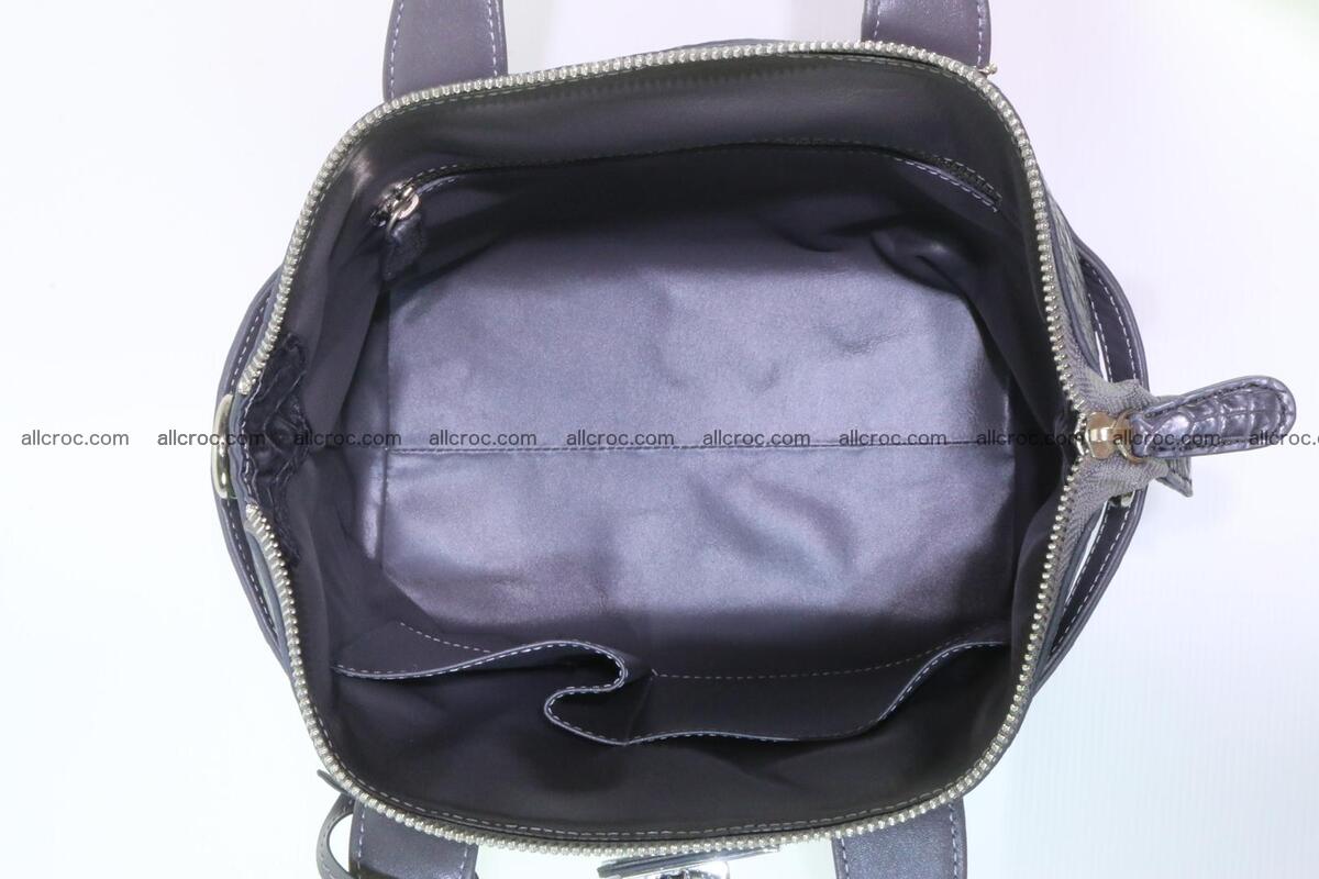 Genuine crocodile handbag for ladies 049 Foto 13