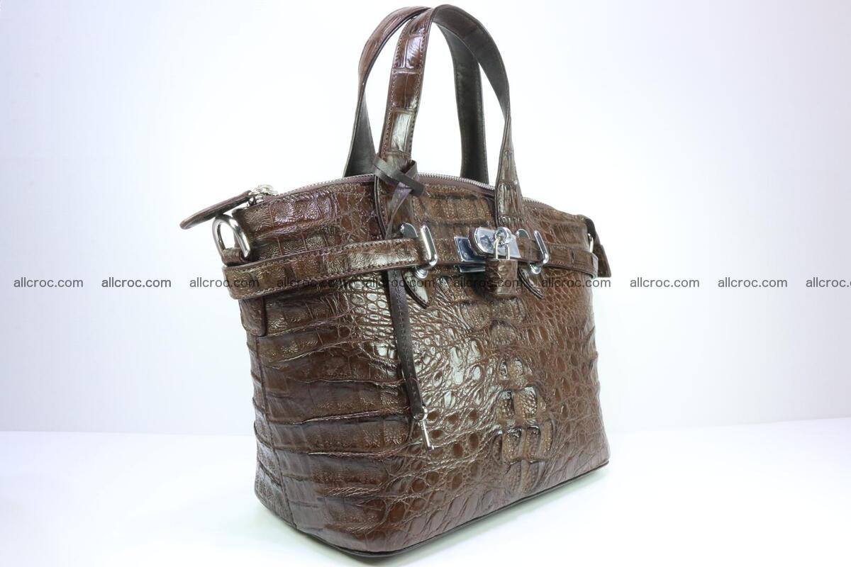Genuine crocodile handbag for ladies 050 Foto 1