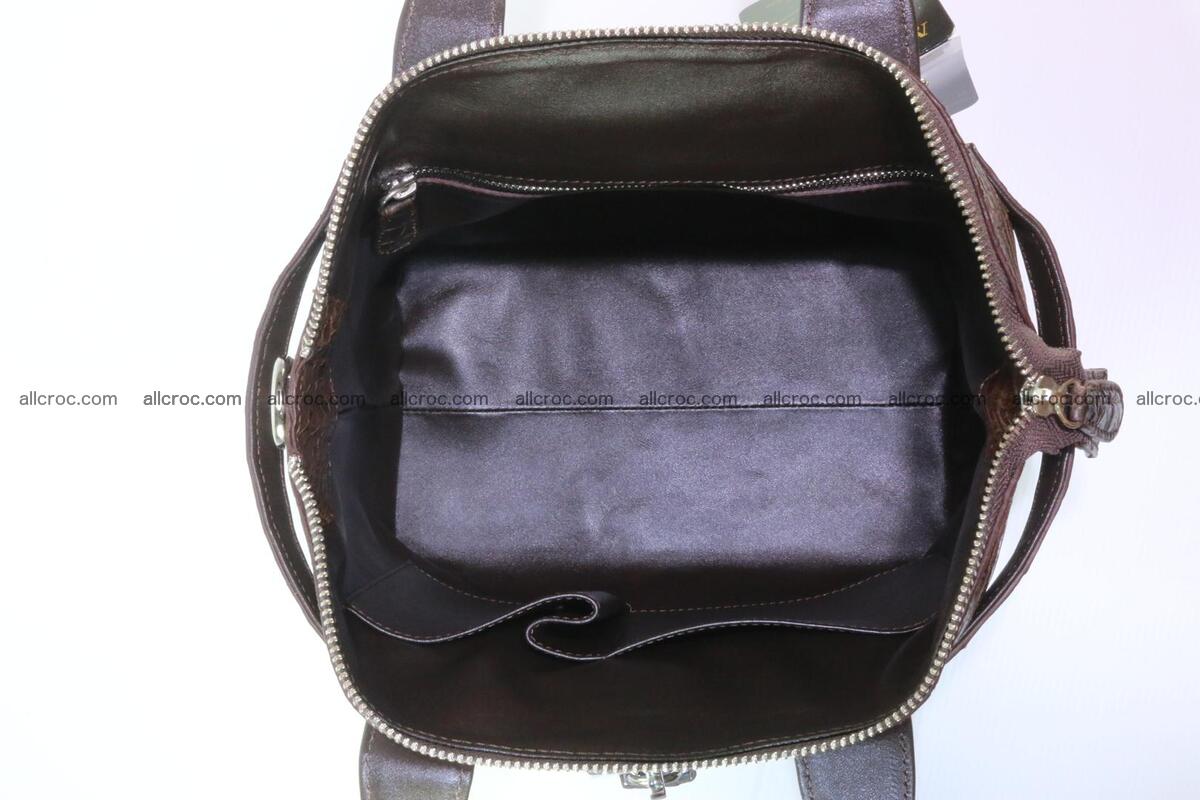 Genuine crocodile handbag for ladies 050 Foto 13