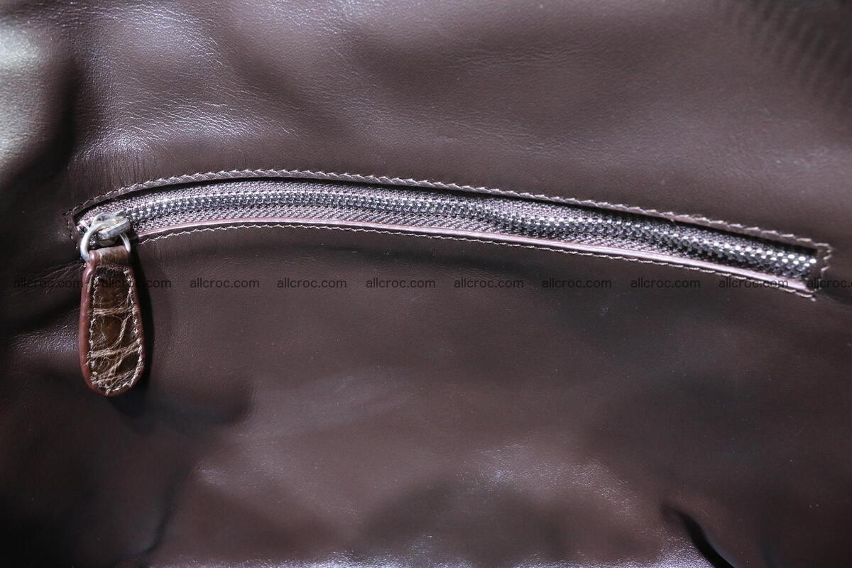 Genuine crocodile handbag for ladies 050 Foto 14