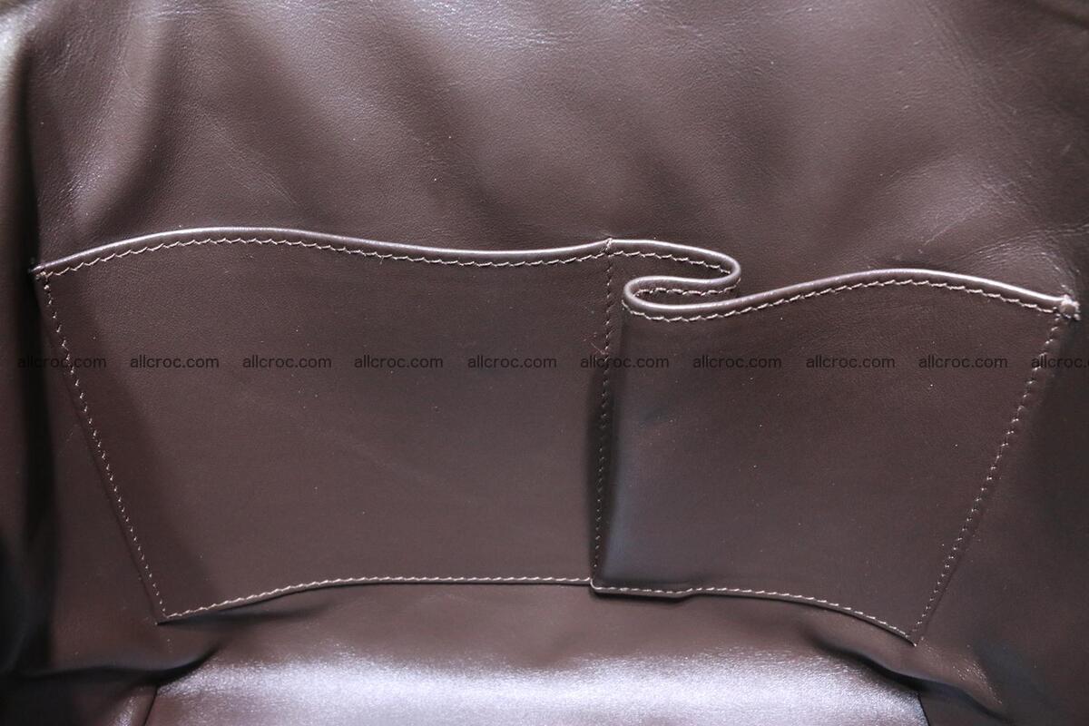 Genuine crocodile handbag for ladies 050 Foto 15