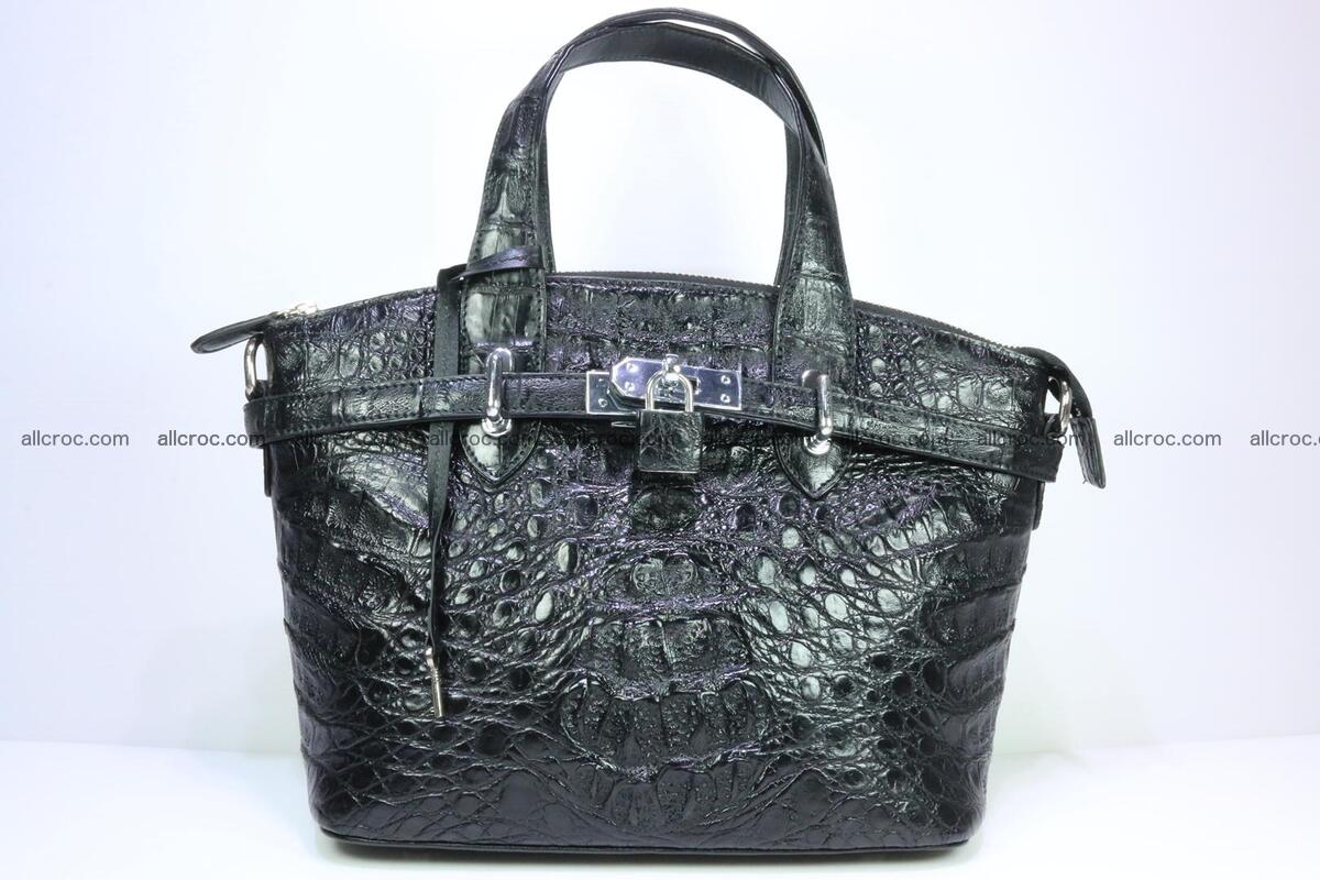 Genuine crocodile handbag for ladies 051 Foto 0
