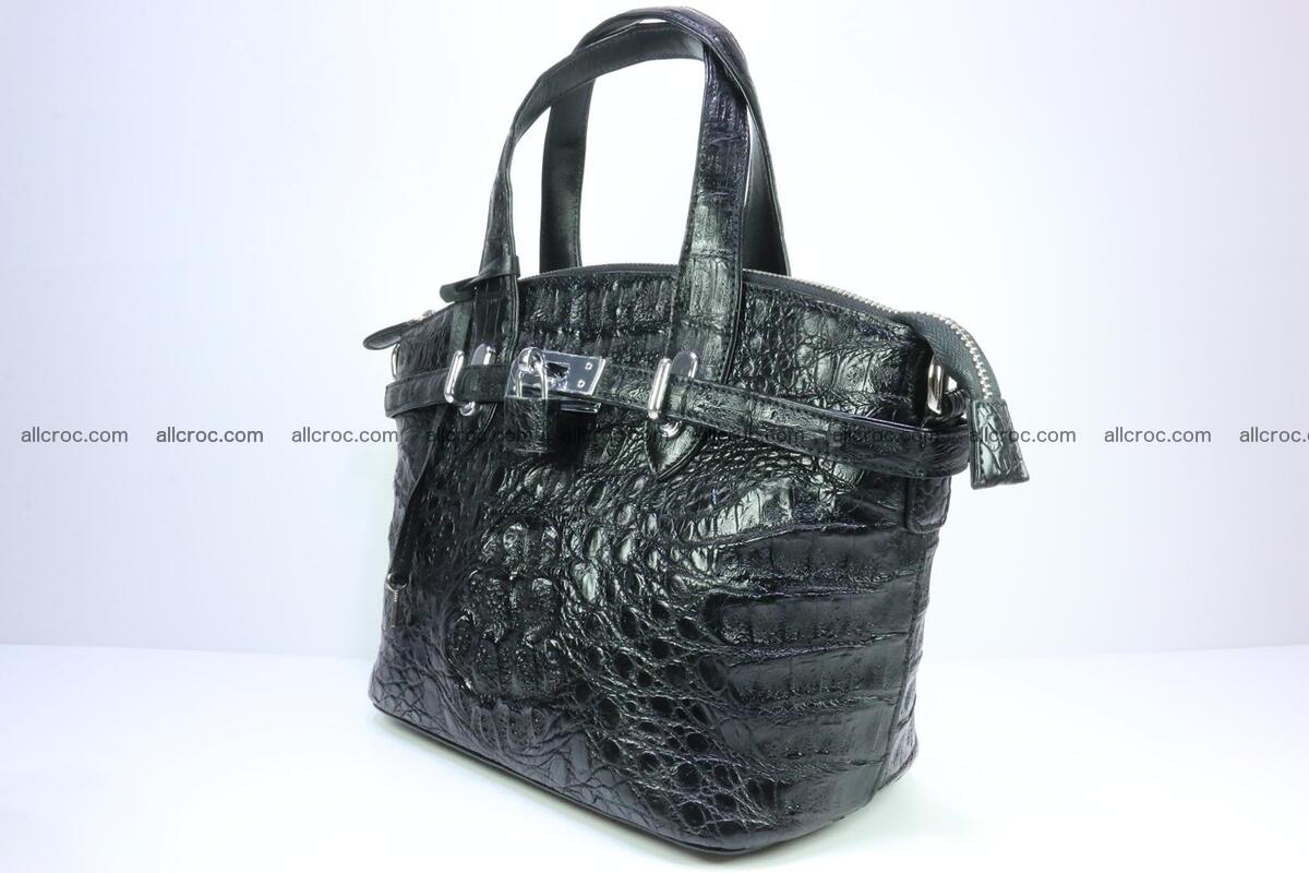 Genuine crocodile handbag for ladies 051 Foto 2