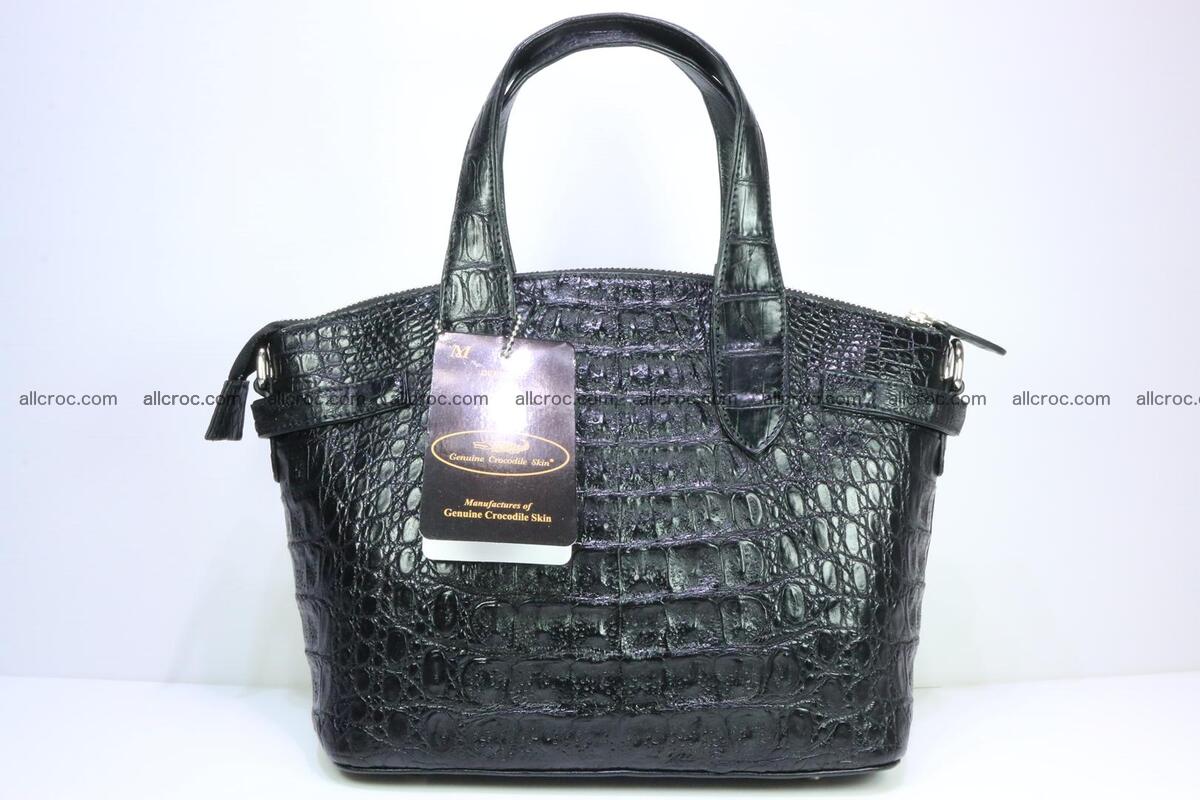 Genuine crocodile handbag for ladies 051 Foto 5