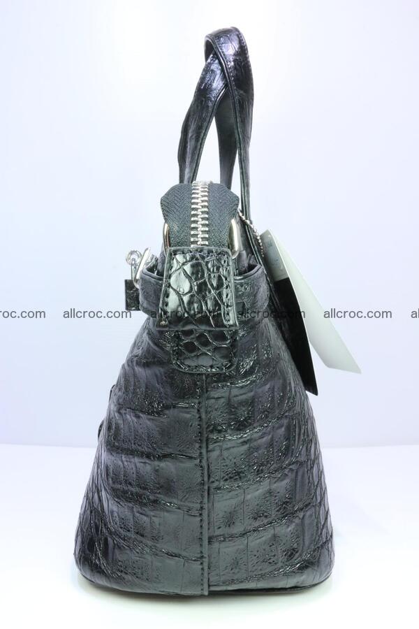 Genuine crocodile handbag for ladies 051 Foto 3