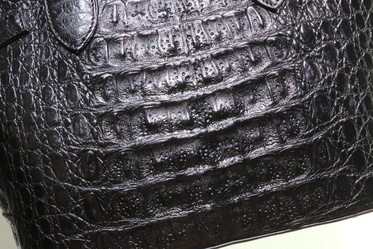Genuine crocodile handbag for ladies 051 Foto 9