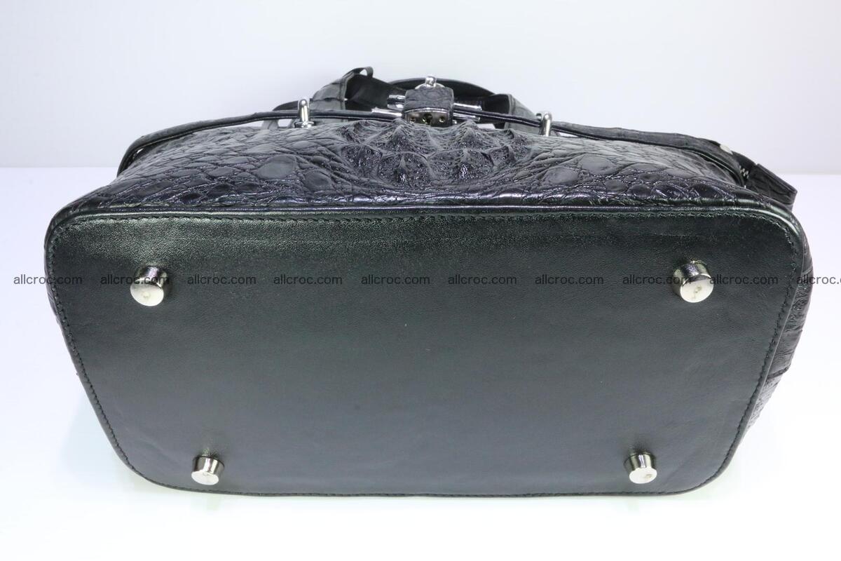 Genuine crocodile handbag for ladies 051 Foto 12
