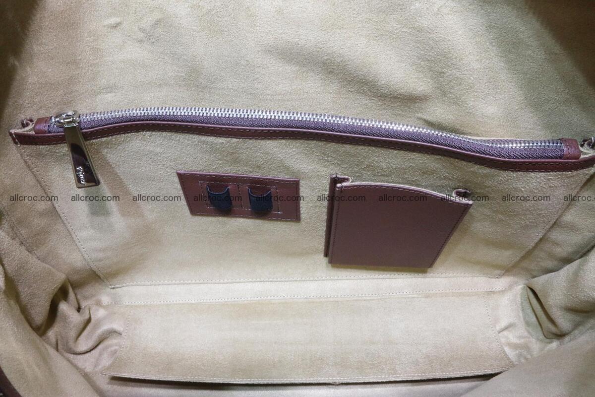 Crocodile skin handbag 125 Foto 13