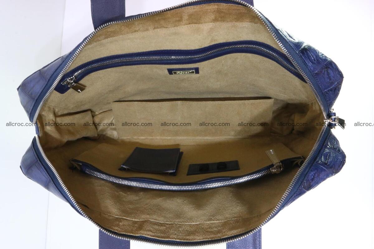 Crocodile skin handbag 423 Foto 12