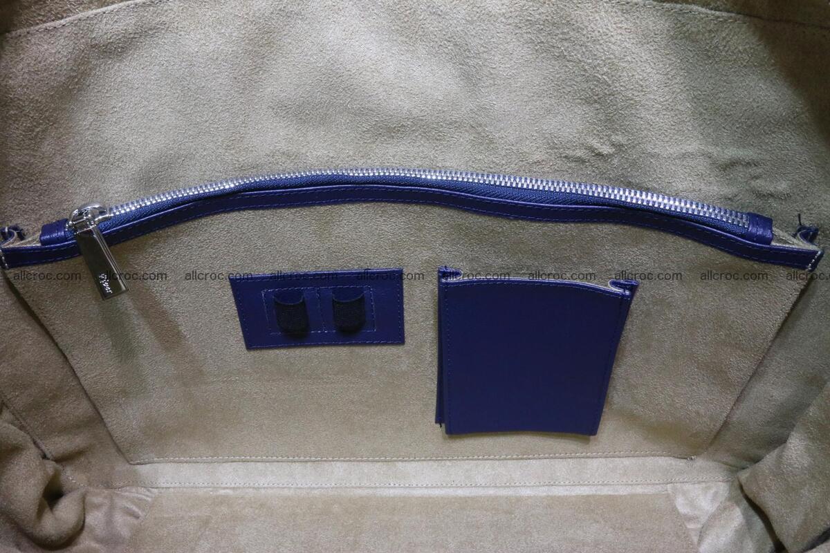 Crocodile skin handbag 423 Foto 14