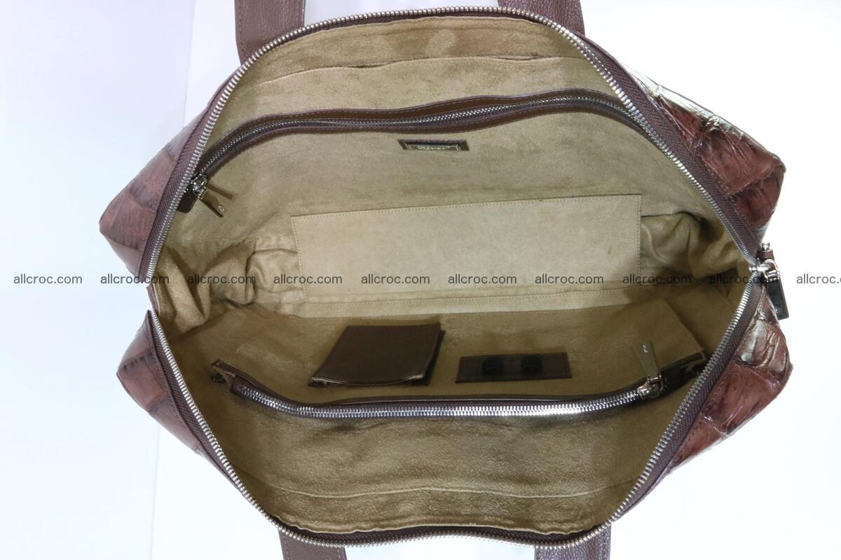 Crocodile skin handbag 126 Foto 14