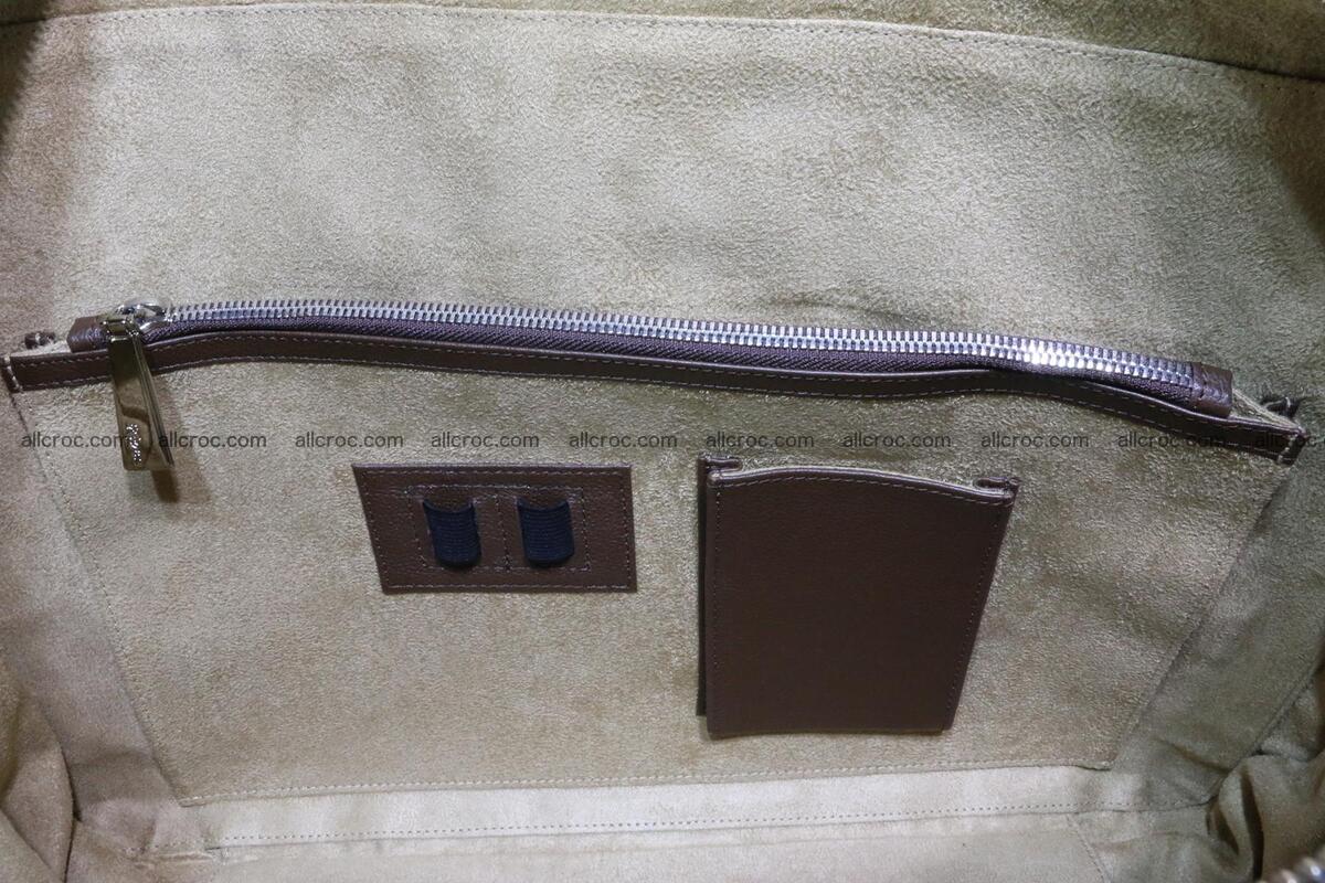 Crocodile skin handbag 126 Foto 15