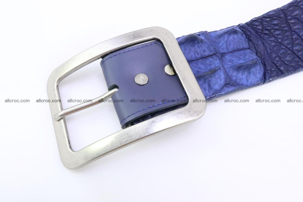 Genuine crocodile hornback belt for jeans width 50mm 151 Foto 3