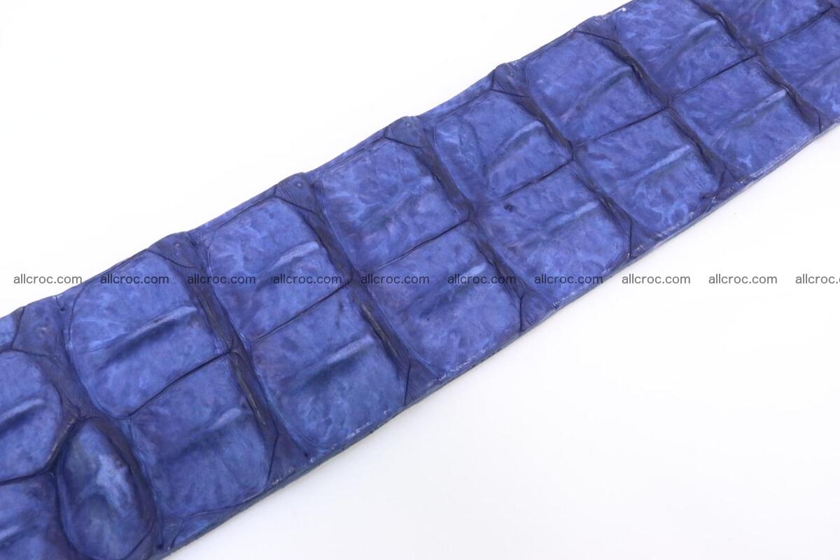 Genuine crocodile hornback belt for jeans width 50mm 151 Foto 5