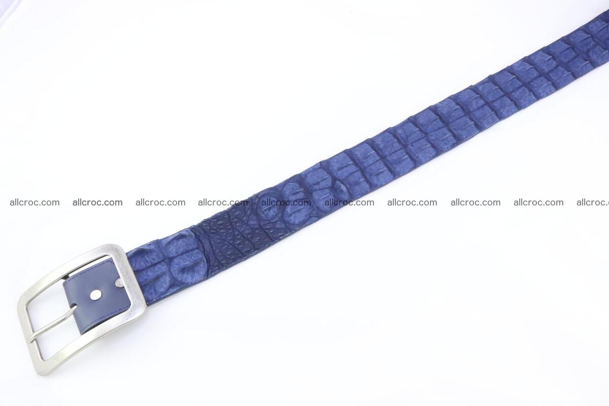 Genuine crocodile hornback belt for jeans width 50mm 151 Foto 4
