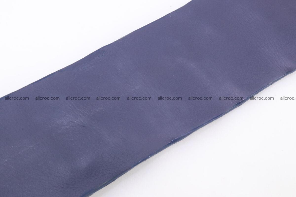 Genuine crocodile hornback belt for jeans width 50mm 154 Foto 8