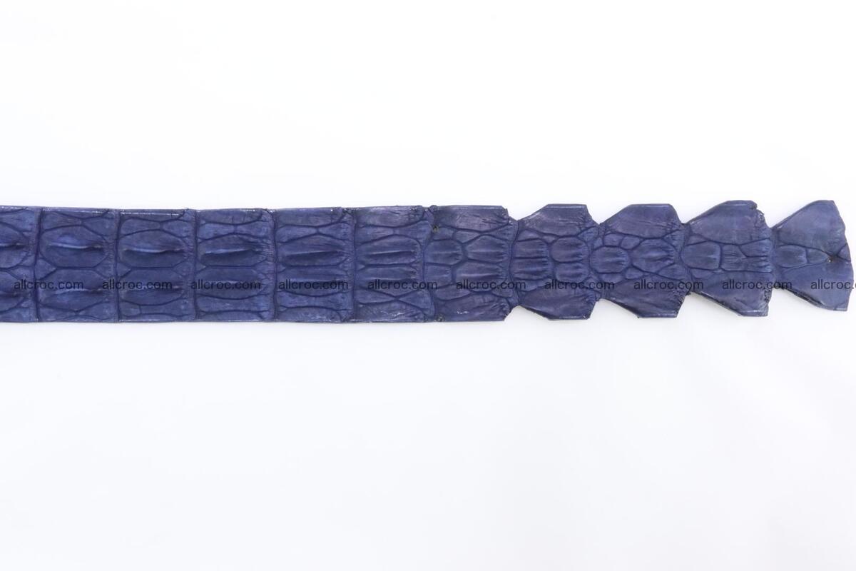 Genuine crocodile hornback belt for jeans width 50mm 151 Foto 8