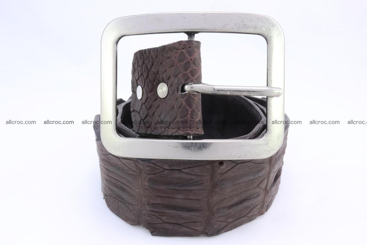Genuine crocodile hornback belt for jeans width 50mm 152 Foto 1