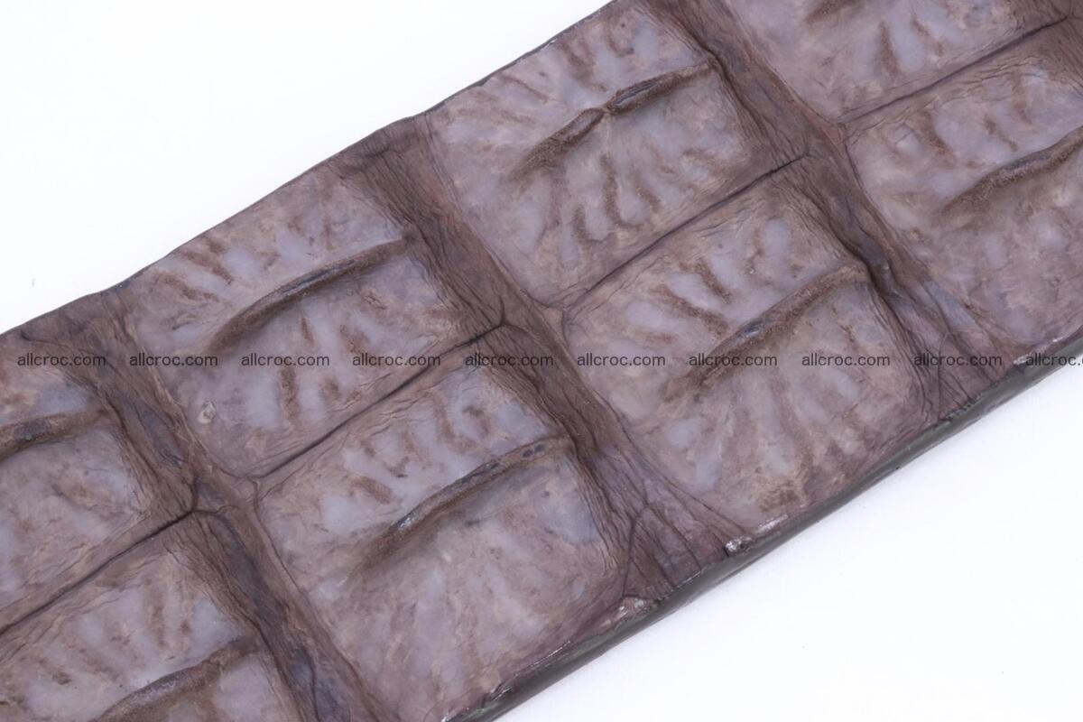 Genuine crocodile hornback belt for jeans width 50mm 152 Foto 5