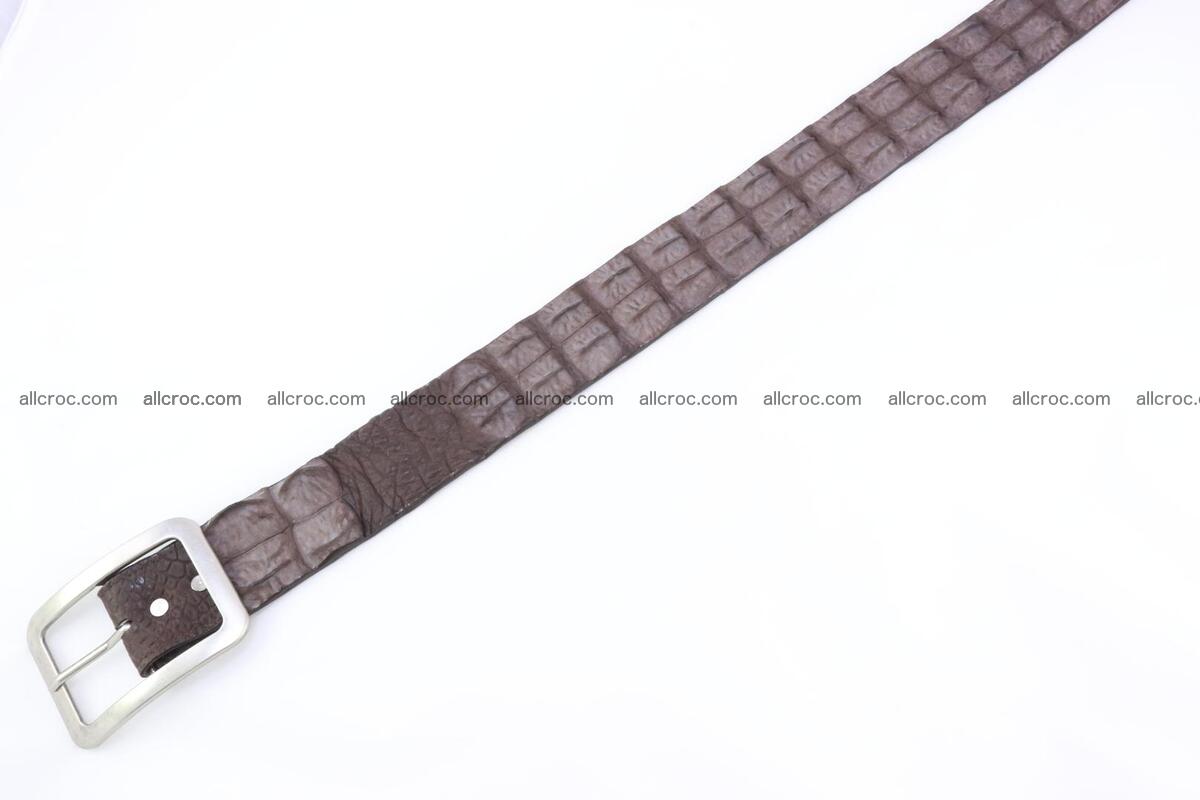 Genuine crocodile hornback belt for jeans width 50mm 152 Foto 4