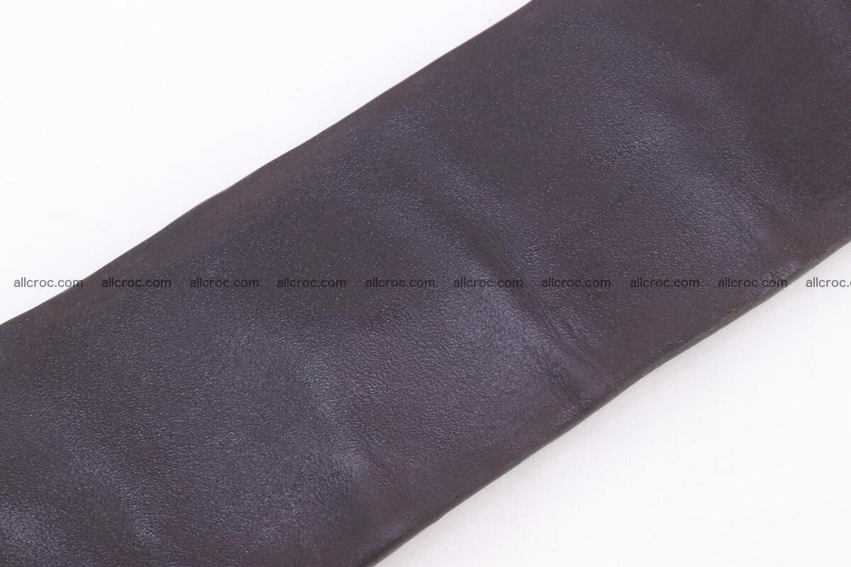 Genuine crocodile hornback belt for jeans width 50mm 155 Foto 8