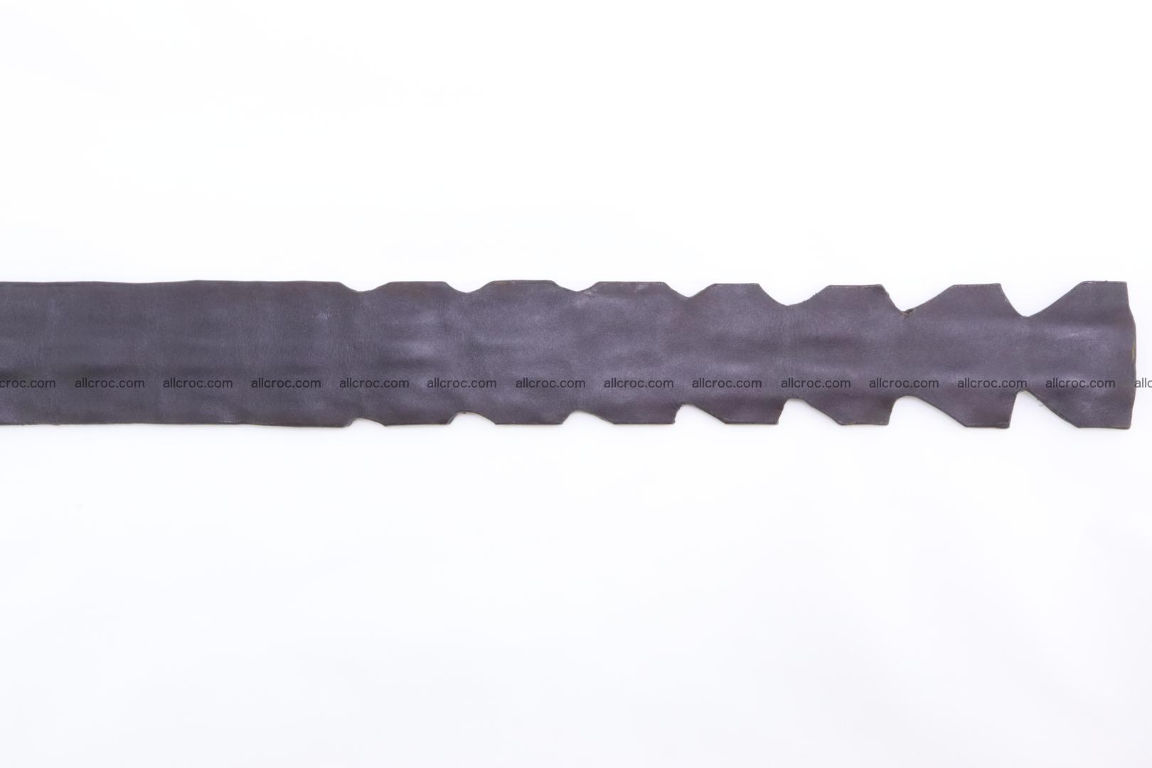 Genuine crocodile hornback belt for jeans width 50mm 152 Foto 9