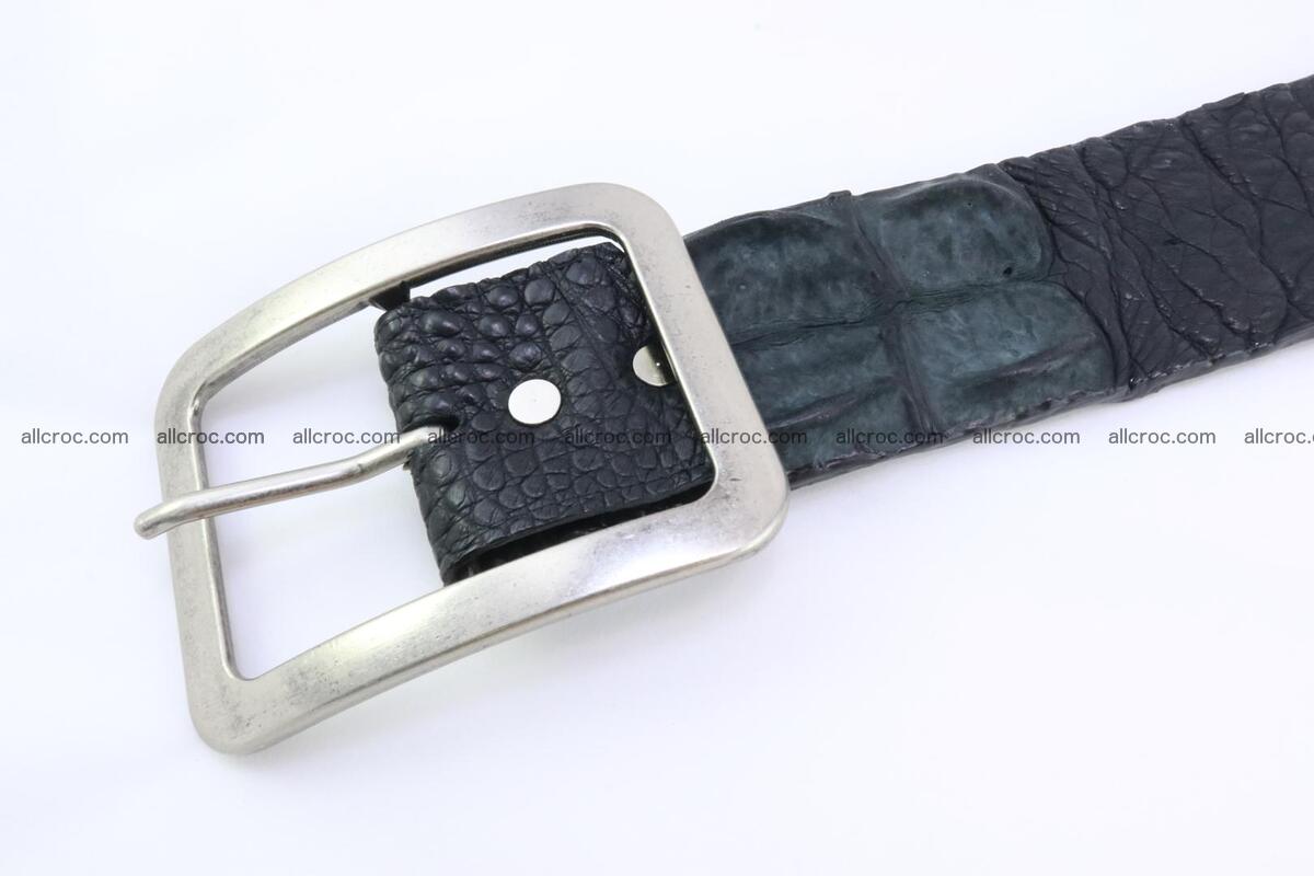 Genuine crocodile hornback belt for jeans width 50mm 153 Foto 3