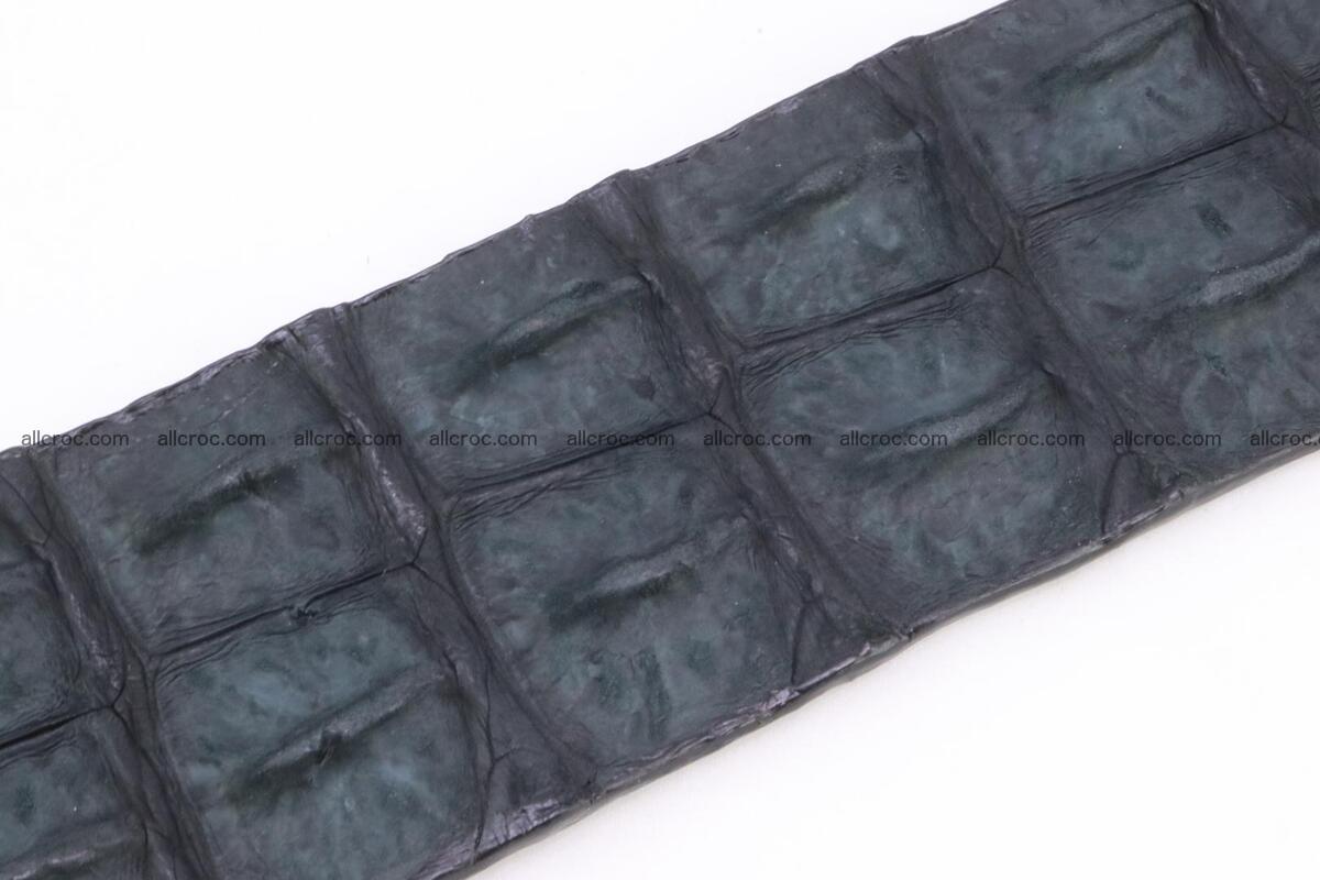 Genuine crocodile hornback belt for jeans width 50mm 153 Foto 4
