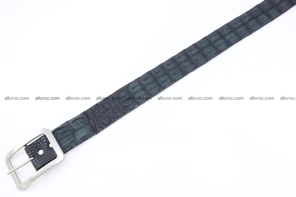 Genuine crocodile hornback belt for jeans width 50mm 153 Foto 5