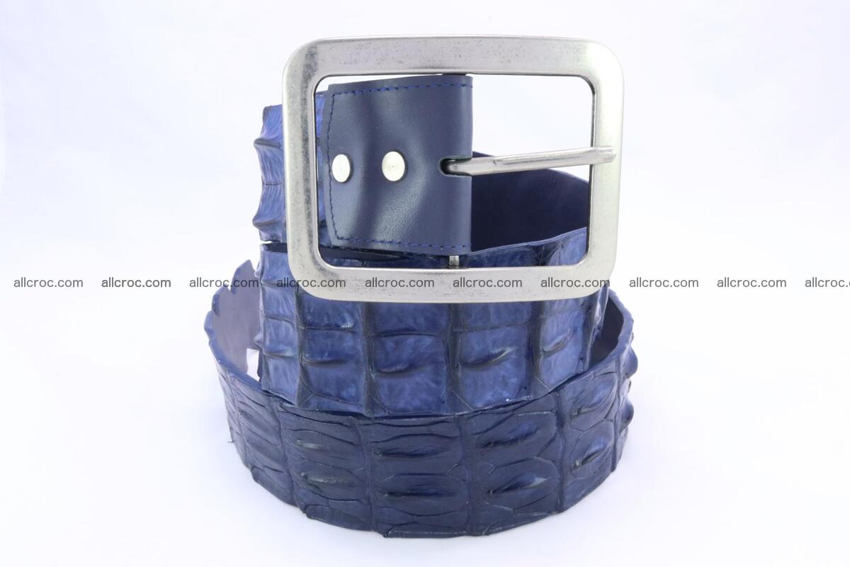 Genuine crocodile hornback belt for jeans width 50mm 154 Foto 2