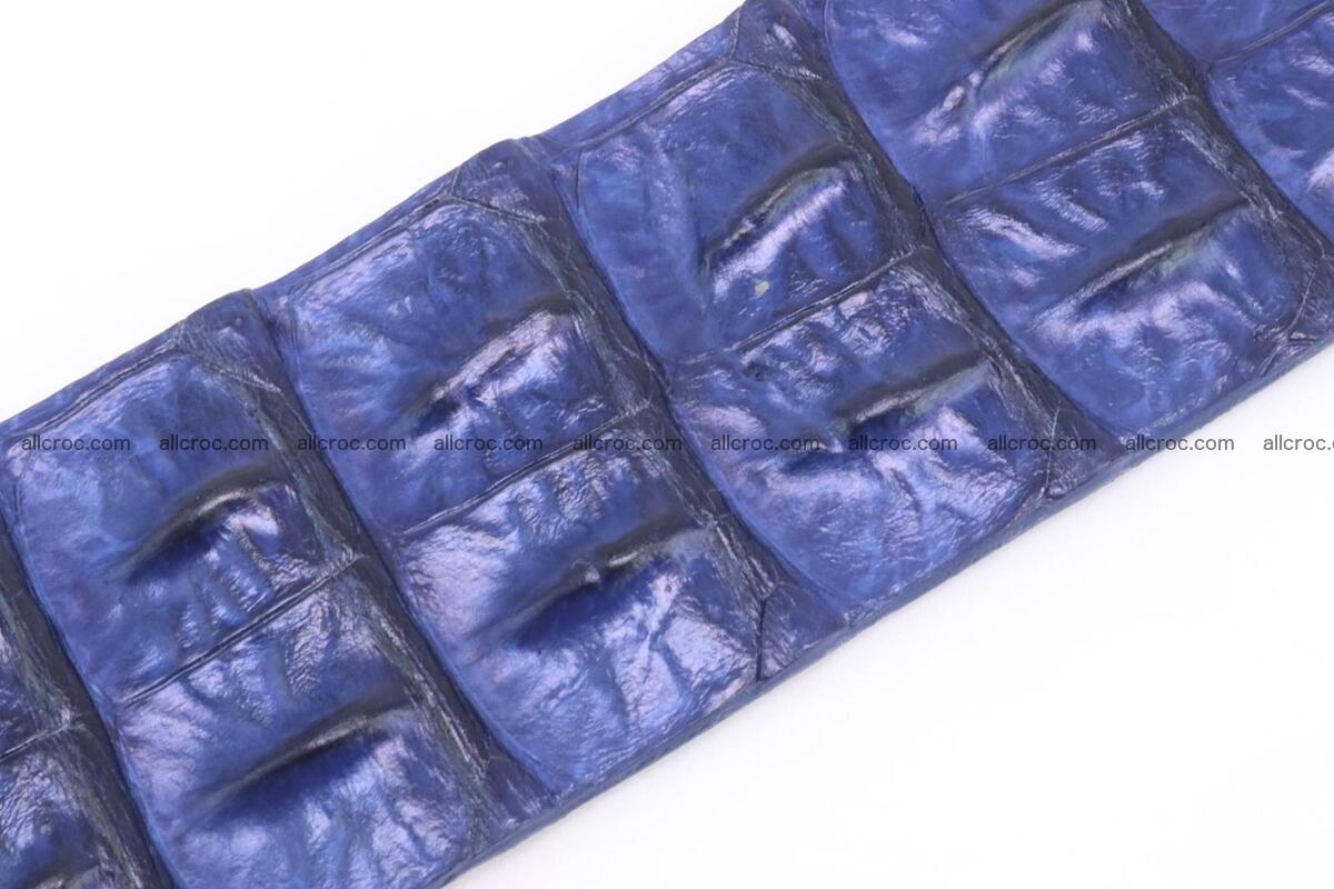 Genuine crocodile hornback belt for jeans width 50mm 154 Foto 5
