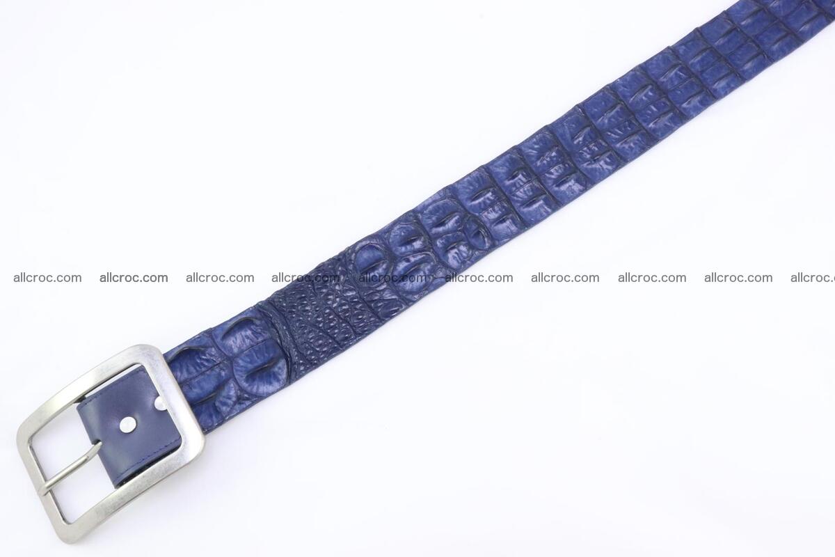 Genuine crocodile hornback belt for jeans width 50mm 154 Foto 4