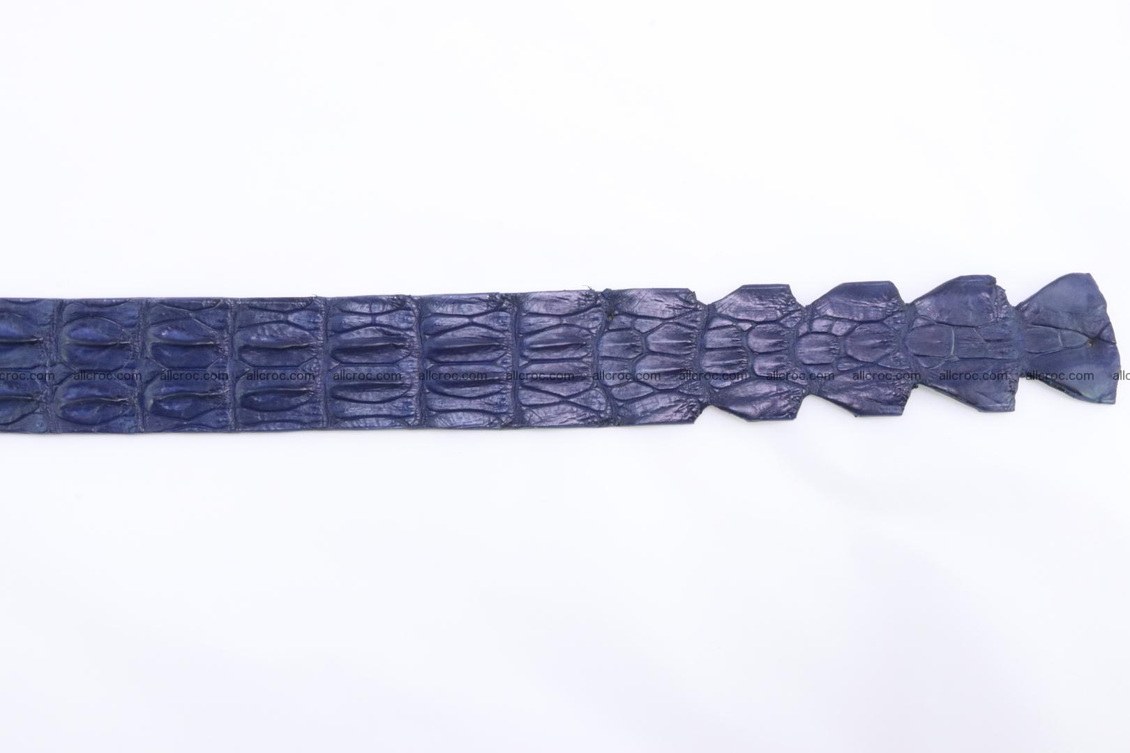 Genuine crocodile hornback belt for jeans width 50mm 154 Foto 6