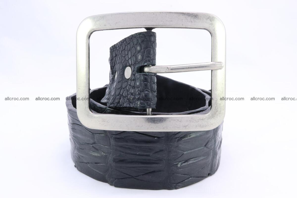 Genuine crocodile hornback belt for jeans width 50mm 156 Foto 1
