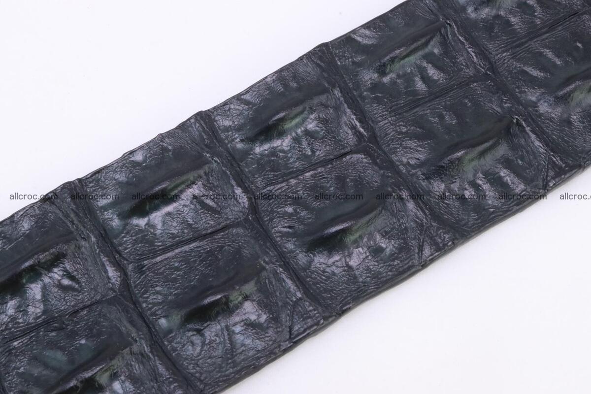 Genuine crocodile hornback belt for jeans width 50mm 156 Foto 4