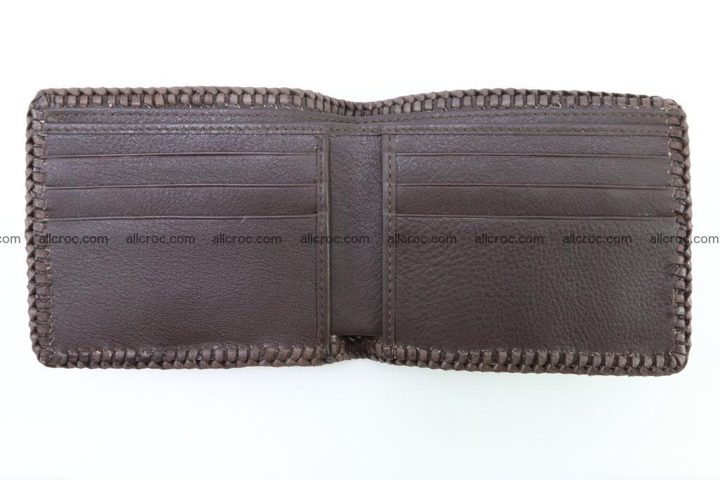 Genuine crocodile hornback wallet 116 Foto 6