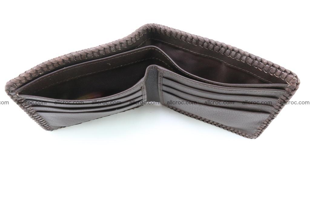 Genuine crocodile hornback wallet 116 Foto 8