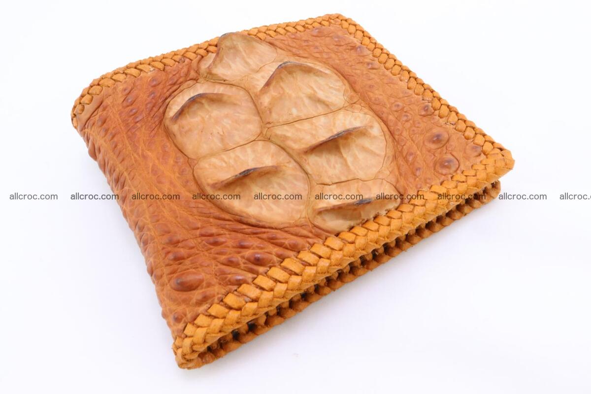 Genuine crocodile hornback wallet 134 Foto 0